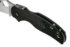 Couteau pliant Spyderco Sage 5 C123PBK manche en nylon/fibre de verre noir 10,6cm