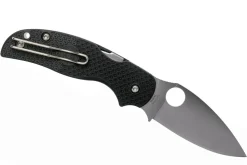 Couteau pliant Spyderco Sage 5 C123PBK manche en nylon/fibre de verre noir 10,6cm