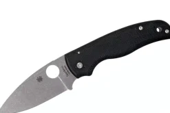 Couteau pliant Spyderco Shaman C229GP manche en G10 noir 11,9cm