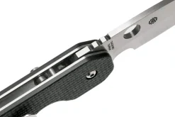 Couteau pliant Spyderco Smock C240CFP manche en fibre de carbone/G10 noir 11,5cm