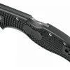 Couteau pliant Spyderco Stretch 2 C90PBK2 manche en nylon/fibre de verre noir 12cm