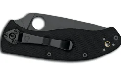 Couteau pliant Spyderco Tenacious C122GBBKPS manche G10 noir 11,3cm