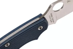 Couteau pliant Spyderco UK Penknife C94PDBL manche en nylon/fibre de verre bleu foncé 10cm
