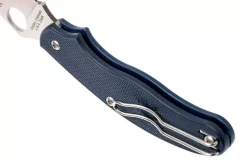 Couteau pliant Spyderco UK Penknife C94PDBL manche en nylon/fibre de verre bleu foncé 10cm
