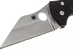 Couteau pliant Spyderco Yojimbo 2 C85GP2 Wharncliffe manche G10 noir 11,4cm