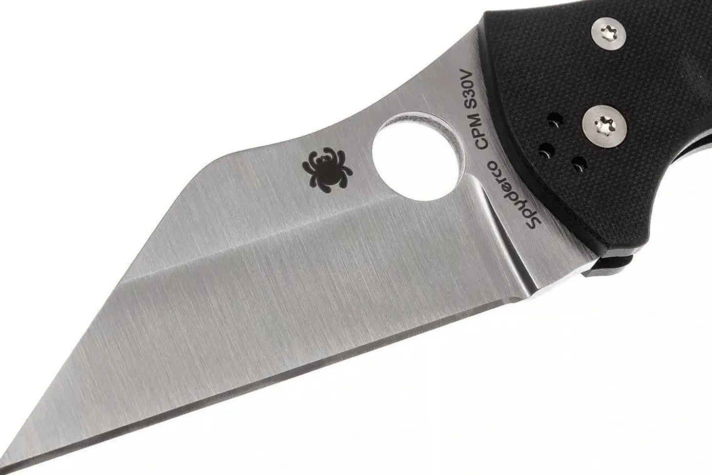 Couteau pliant Spyderco Yojimbo 2 C85GP2 Wharncliffe manche G10 noir 11,4cm