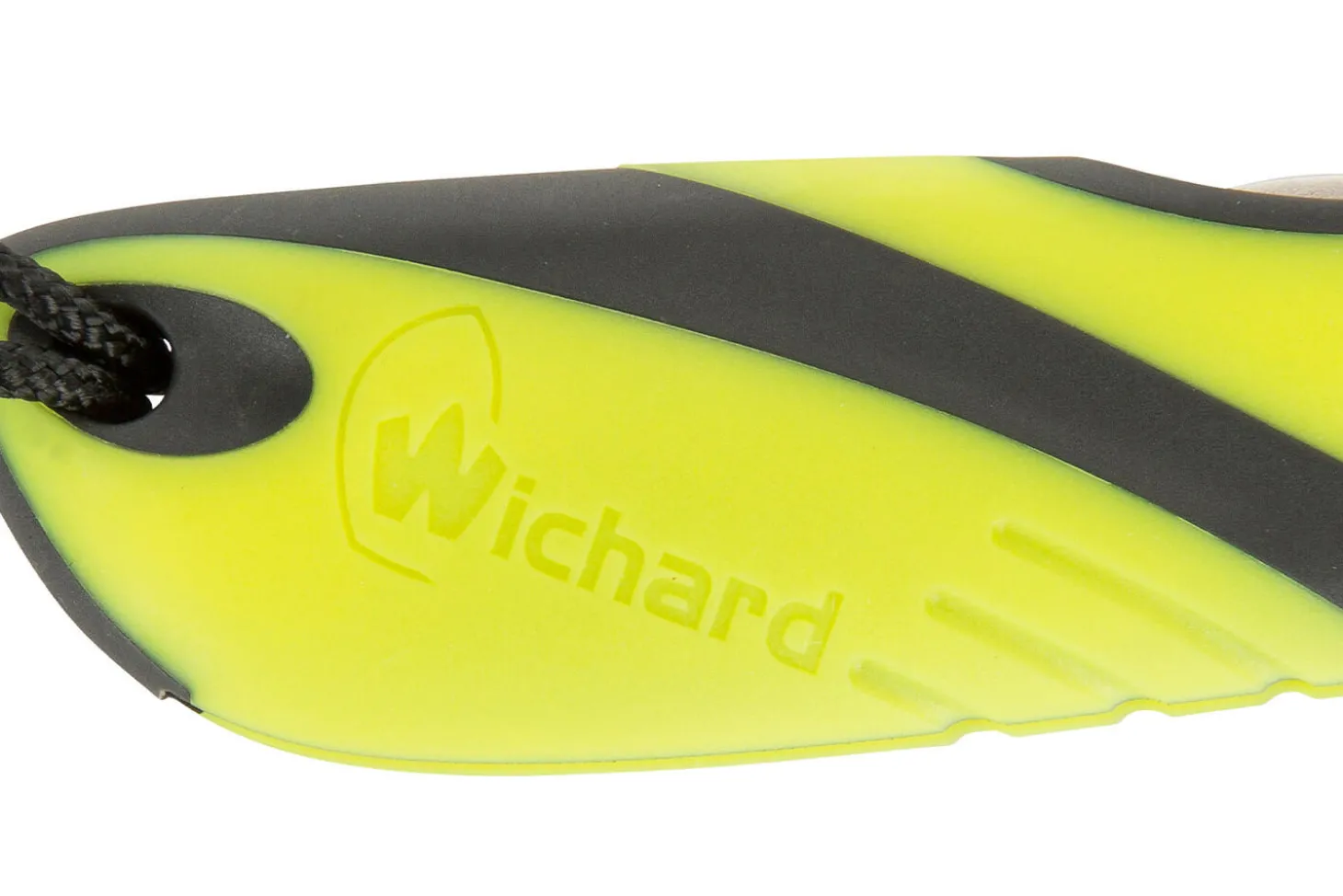 Couteau pliant Wichard Offshore 10122 lame semi-crantée avec démanilleur manche phosphorescent