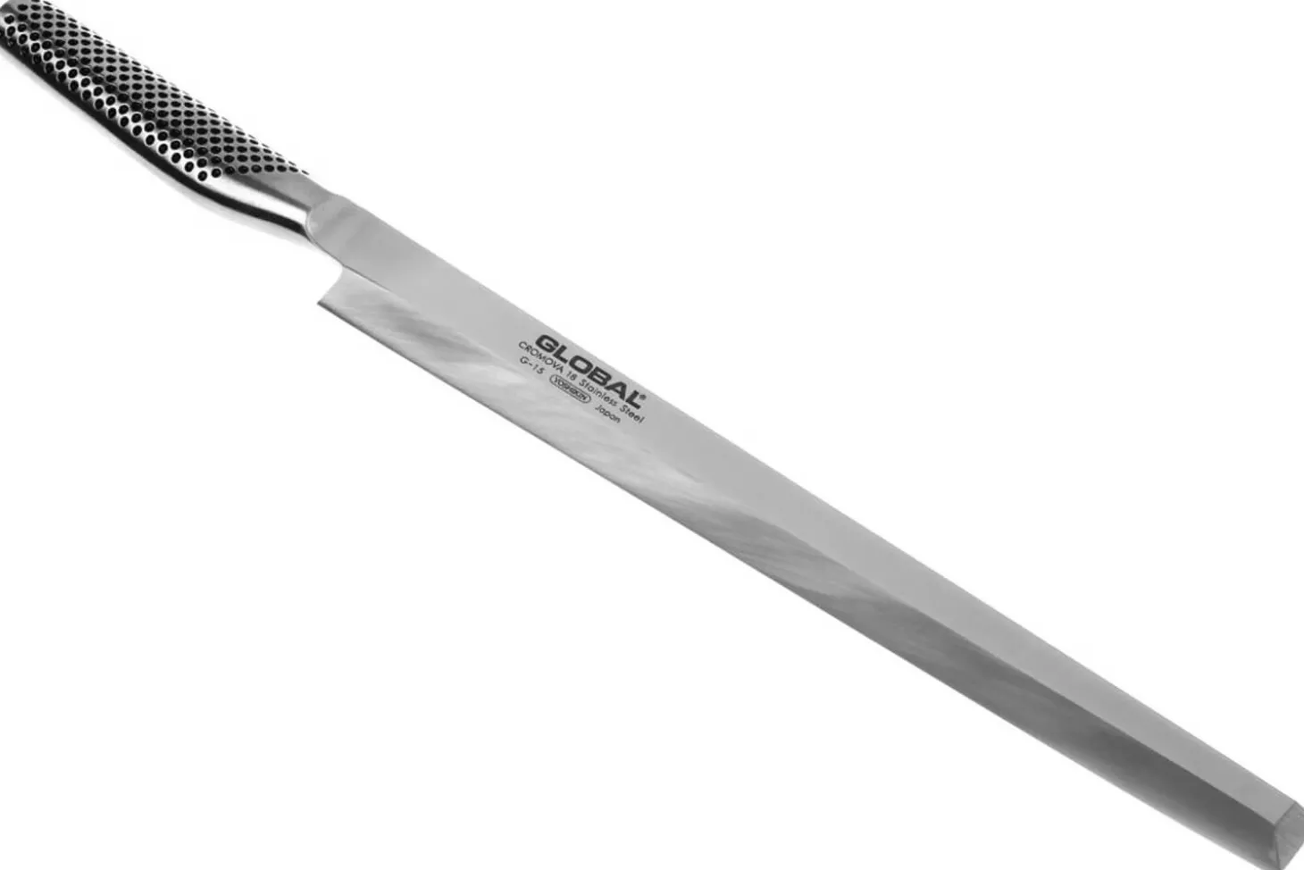 Couteau à poisson Global TAKO SASHIMI G15 lame biseautée pour droitier 30cm