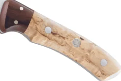 Couteau Puma IP Abedul 309711 lame 10,2cm manche bouleau/cocobolo + étui en cuir