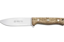 Couteau Puma IP Beaver 270112 lame 11,5cm manche bouleau + étui en cuir