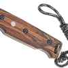 Couteau Puma IP Chispero 335615 lame 15cm manche bois de bocote + étui en cuir + allume-feu