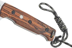 Couteau Puma IP Chispero 335615 lame 15cm manche bois de bocote + étui en cuir + allume-feu