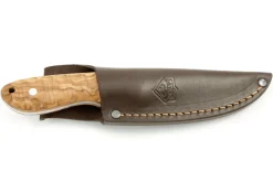 Couteau Puma IP La Ola Olive 267910 lame 10cm manche olivier + étui en cuir