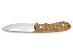 Couteau Puma IP La Ola Olive 267910 lame 10cm manche olivier + étui en cuir
