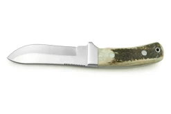 Couteau Puma IP Montero Stag 329712 lame 12cm manche bois de cerf + étui en cuir