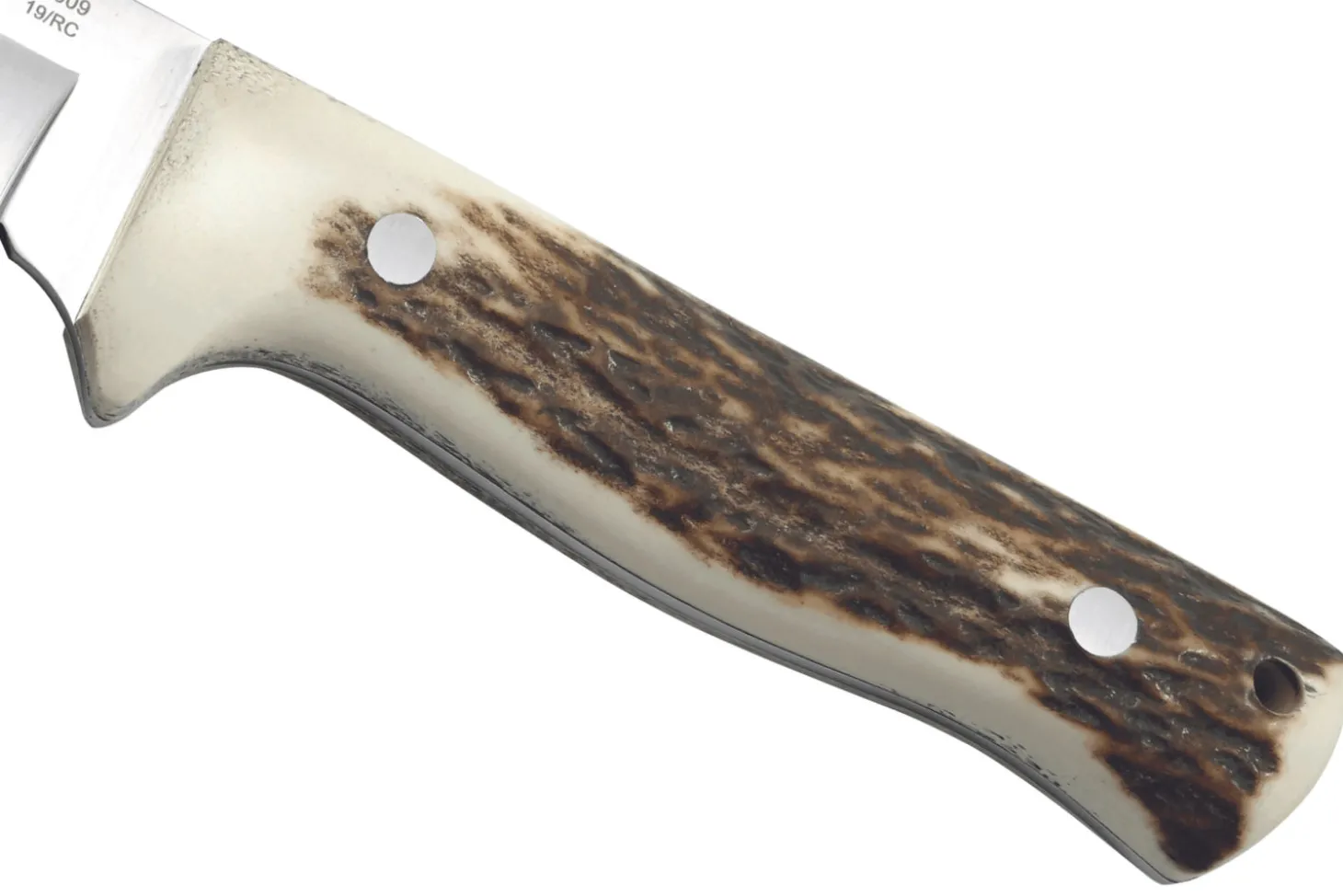 Couteau Puma IP Nordic II Stag 311009 lame 8,5cm manche bois de cerf + étui en cuir