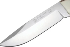 Couteau Puma IP Nordic I Stag 310712 lame 11,4cm manche bois de cerf + étui cuir