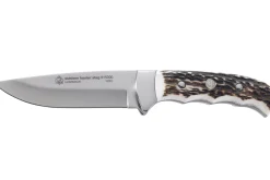 Couteau Puma IP Outdoor Hunter Stag 331811 lame 10,6cm manche bois de cerf + étui cuir