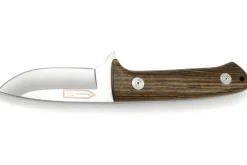 Couteau Puma IP Pollux II Oak 307609 lame 9cm manche bois de bocote + étui en cuir