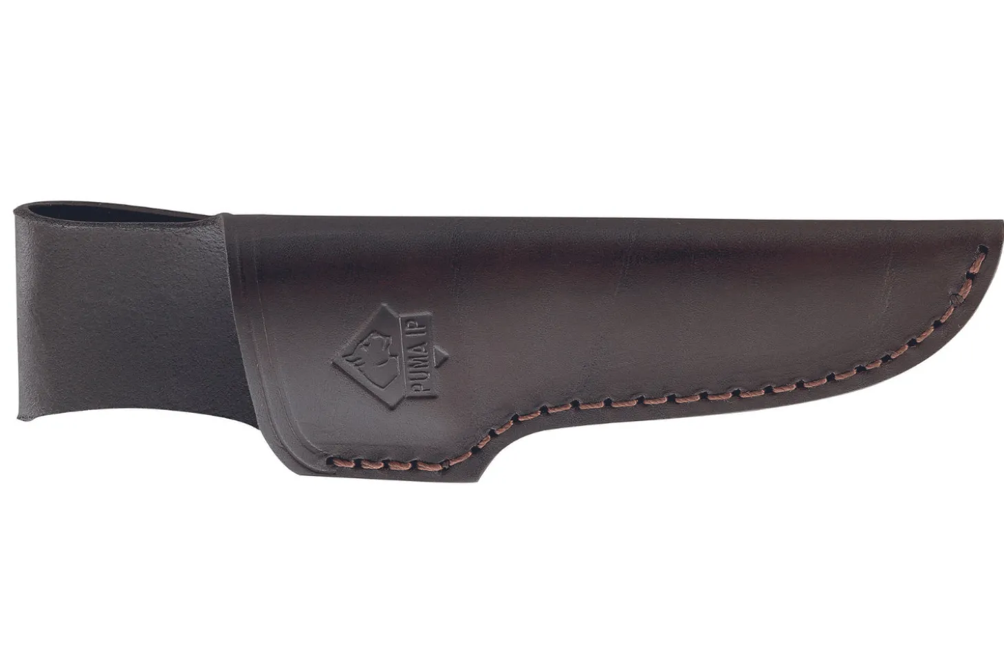 Couteau Puma IP Wildmeister Stag 366212 lame 11,8cm manche bois de cerf/micarta + étui en cuir