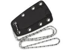 Couteau QSP Neckmuk 125A lame 7,3cm avec étui en kydex