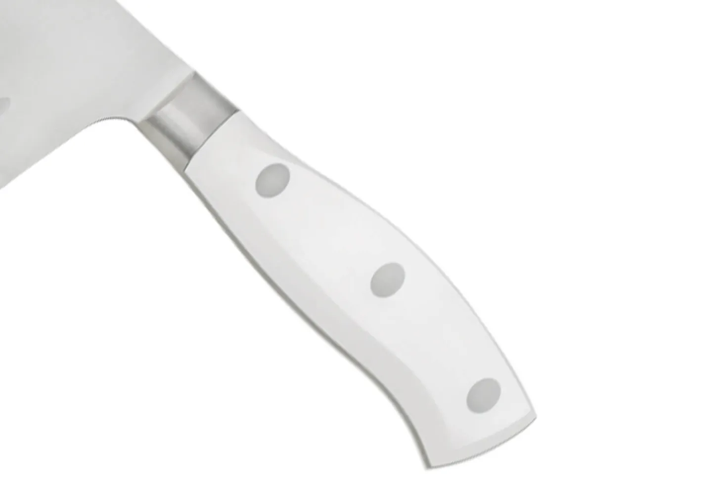 Couteau rocking santoku forgé Riviera White Arcos lame alvéolée 18cm
