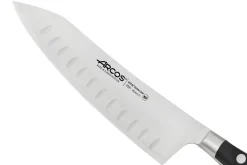 Couteau rocking santoku forgé Riviera Arcos lame alvéolée 18cm