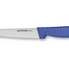 Couteau à saigner 20cm Fischer SWE-STEEL acier suédois manche bleu ultra confort