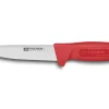 Couteau à saigner professionnel Fischer HACCP 14cm manche rouge