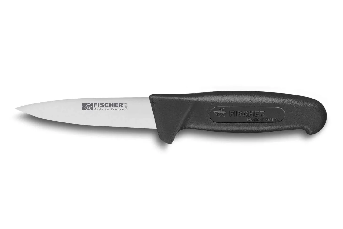 Couteau à saigner professionnel Fischer HACCP 11cm manche noir