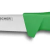 Couteau à saigner professionnel Fischer HACCP 14cm manche vert