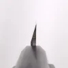 Couteau sakimaru 27cm japonais artisanal Hatsukokoro Shirasagi manche en ébène