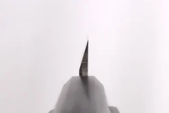 Couteau sakimaru 27cm japonais artisanal Hatsukokoro Shirasagi manche en ébène