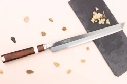 Couteau sakimaru 27cm japonais artisanal Sakai Takayuki Shiden