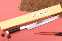 Couteau sakimaru 30cm japonais artisanal Sakai Takayuki Ginryu