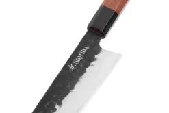 Couteau sakimaru Sayuto Séquoia San Mai martelé 20cm