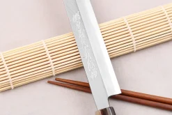 Couteau sakimaru takohiki 27cm japonais artisanal Yoshihiro Hongasumi White 2 steel