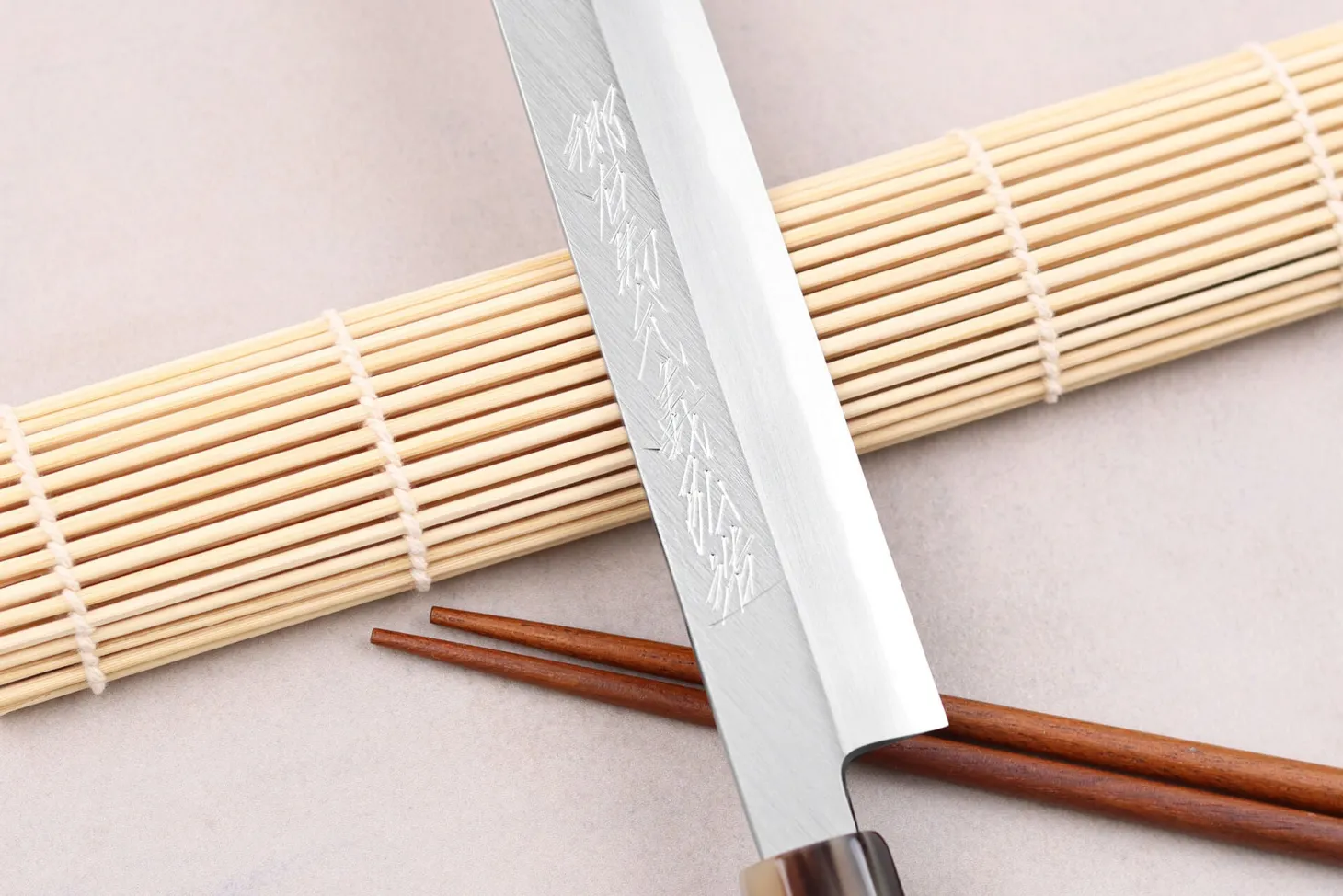 Couteau sakimaru takohiki 27cm japonais artisanal Yoshihiro Hongasumi White 2 steel