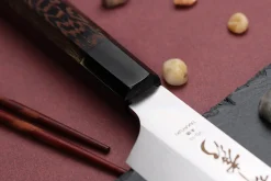 Couteau sakimaru yanagiba 30cm japonais artisanal Sakai Takayuki Honyaki Shoryu VG10