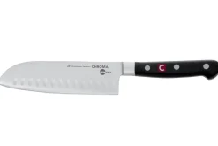 Couteau santoku alvéolé Chroma Japan Chef 17.2cm acier allemand