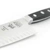 Couteau santoku alvéolé Güde Alpha 18cm en acier forgé