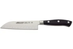 Couteau Santoku alvéolé Riviera Arcos forgé lame 14cm