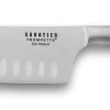 Couteau santoku alvéolé Sabatier Trompette Vulcano 17cm 3 rivets