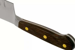 Couteau santoku alvéolé Wüsthof Crafter forgé 17cm en chêne fumé