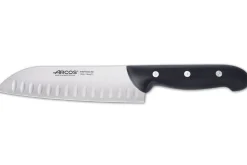 Couteau Santoku Arcos Maitre lame alvéolée 17cm