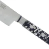 Couteau santoku Au Nain Pépite lame forgée alvéolée 20cm