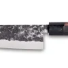 Couteau santoku 3 Claveles Osaka 18cm forgé main manche grenadille