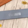 Couteau santoku 17cm Fukito Ébène Damas VG10