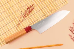 Couteau santoku 17cm japonais artisanal Makoto Kurosaki Ryusei VG7
