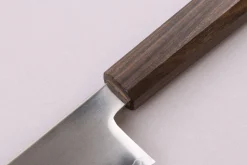 Couteau santoku 17cm japonais artisanal Wusaki Hikari SLD manche bubinga
